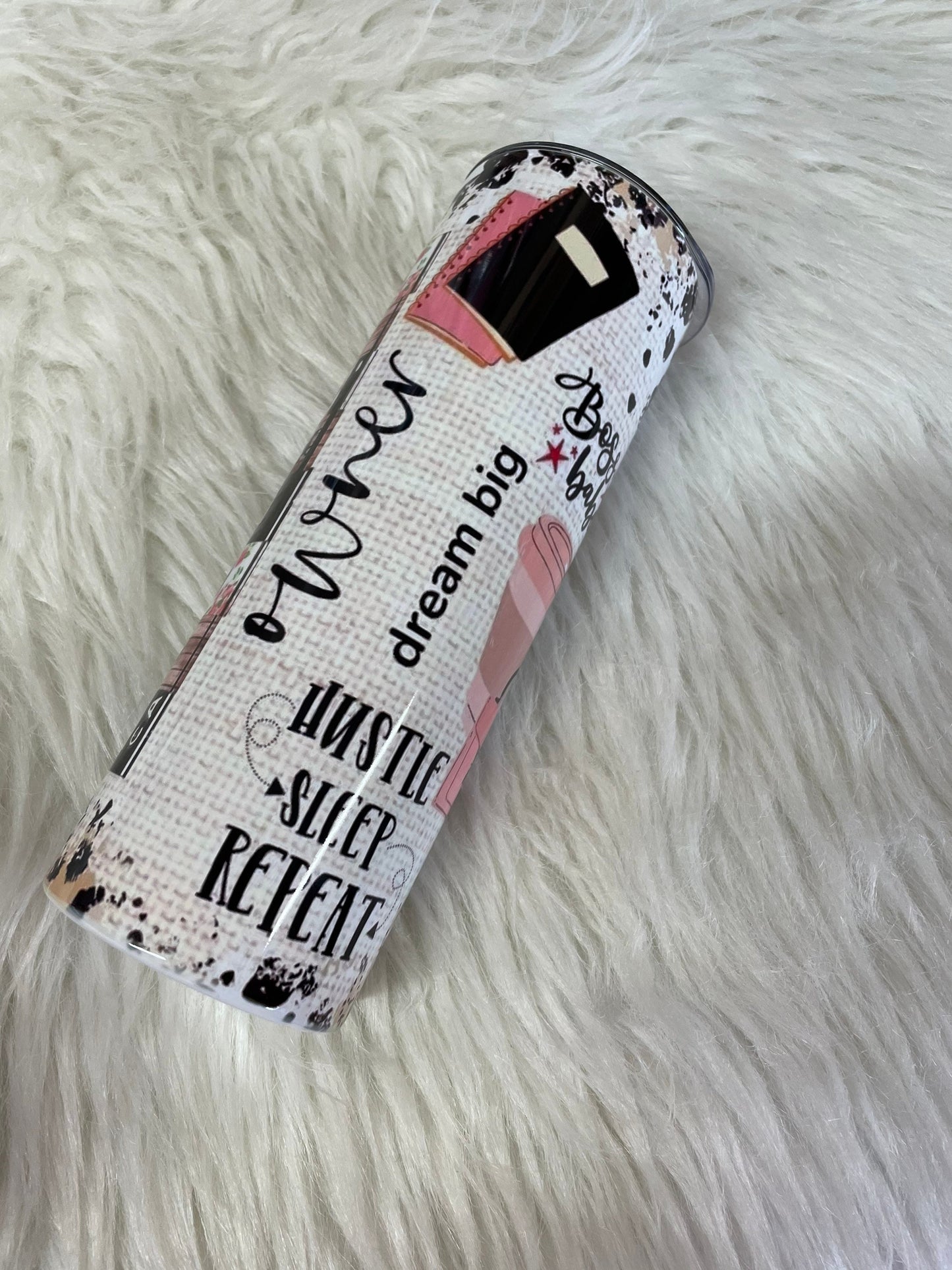 Small Business Owner 20 Oz Skinny Tumbler