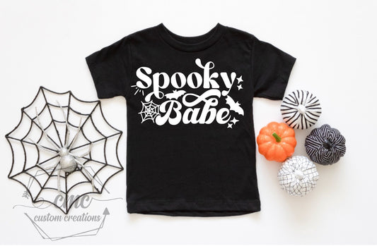 Spooky Babe Youth Graphic T-Shirt