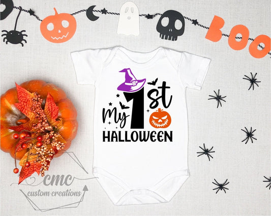My First Halloween Baby Graphic Bodysuit