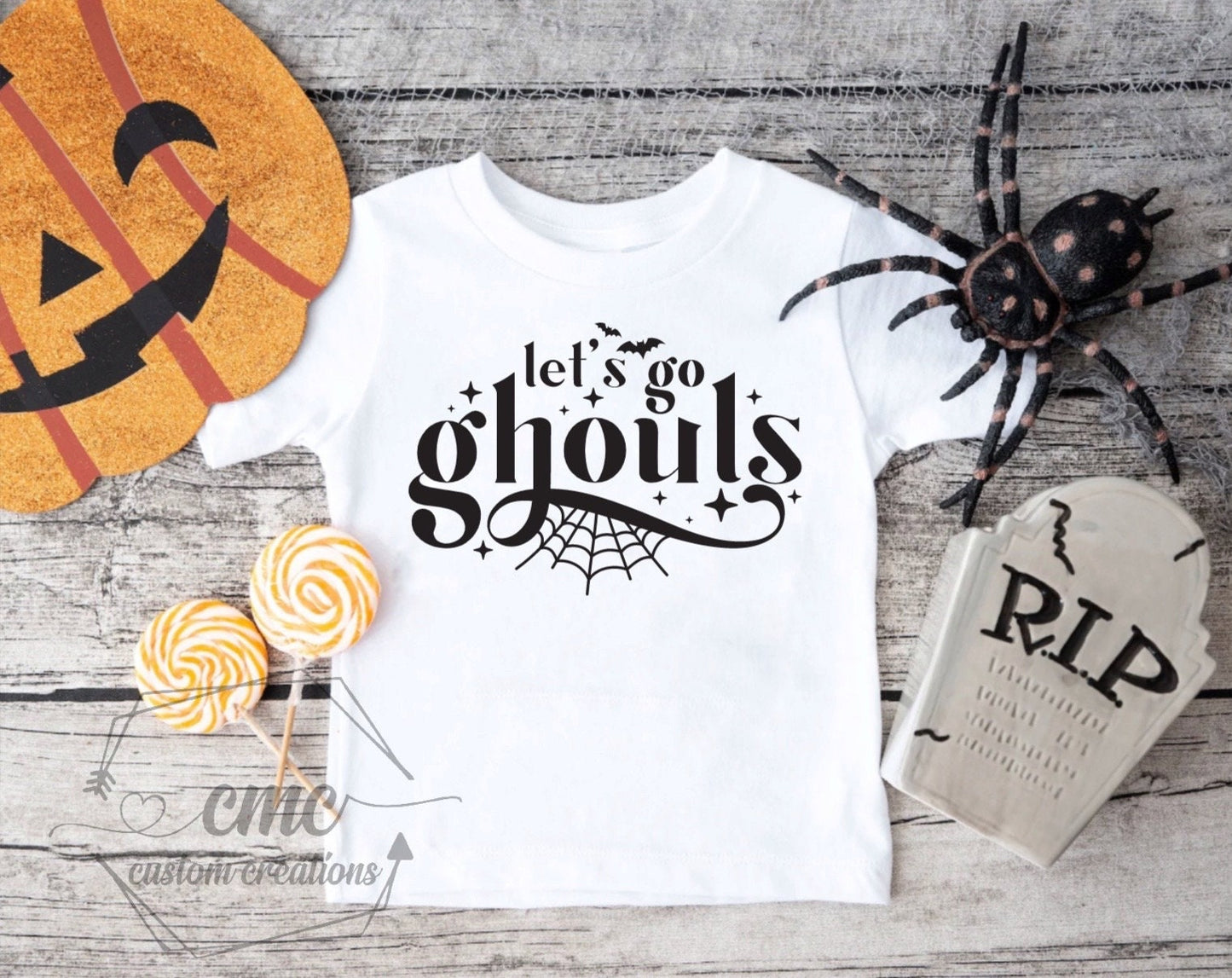 Let’s Go Ghouls Kids Graphic T-Shirt